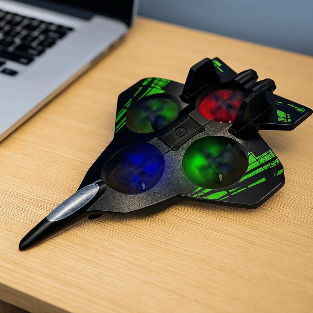 Rechargeable Four Motor Helicopter Toy EPP Foam RC Hobby Jet Plane Kids Toddlers Children