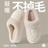 Waterproof cotton slippers autumn 2025 new indoor non-slip warm thick bottom outer wear bag head cotton mop