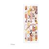 Towel Museum Tenugui Towel, 100% Cotton, Made in Japan, Disney Hareyaka Orange