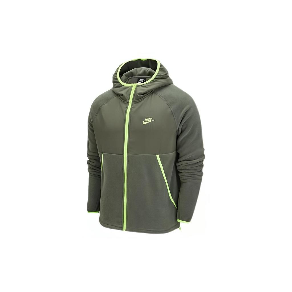Nike Jackets Men's Green Hooded Thickened Other DM1220-380