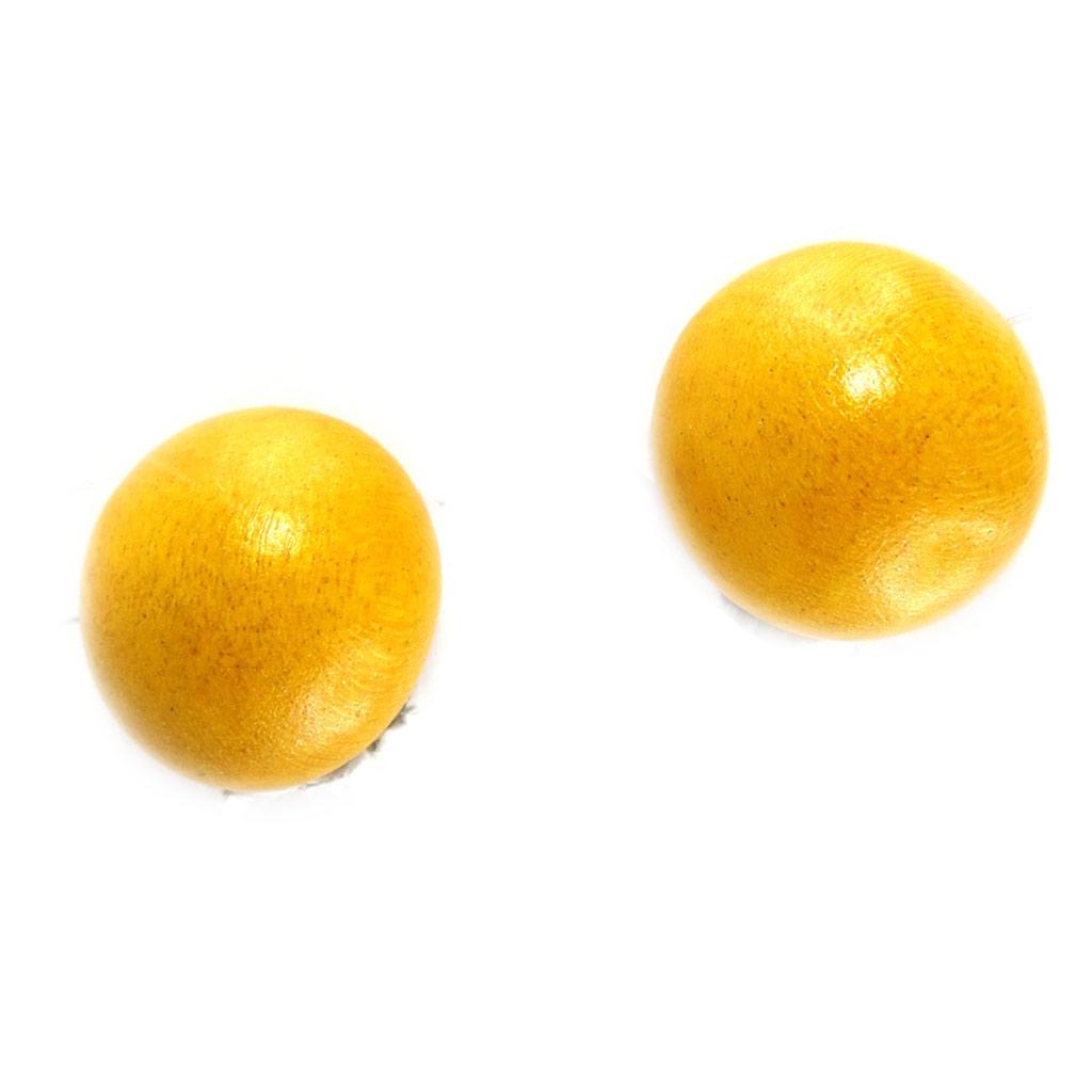 Les Trésors De Lily [L6988] - Clips 'Amazonia' Ocher Wood (2 Cm)