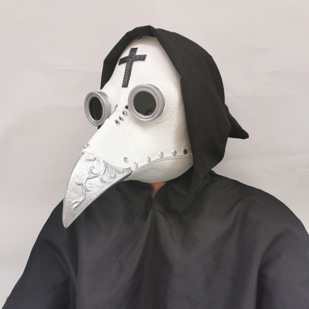 2020New European and American punk-style plague doctor bird beak mask for Halloween costume parties