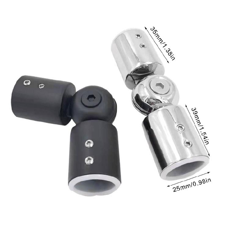 Strong Steel Shower Door Brackets No Tool Need Shower Hinges Corrosion Resistant Bathroom Hardware for Household Use