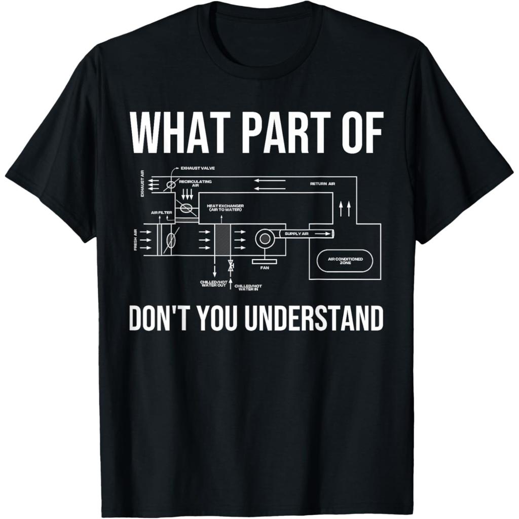HVAC Technician Tech I Make Your HVAC Clean Again T Shirts Men Cotton Humor Streetwear Tee Short Sleeve Unisex Loose Clothing