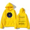 Band Cold-play Music of The Spheres World Tour 2025 Hettegensere Langermet Herre/Dame Sweatshirts Trykk Hettegenser
