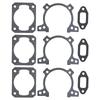 3set Gasket Kit for STIHL FS160 FS180 FS220 FS220K FS280 FS280 Crankcase Cylinder Exhaust Muffler Gasket 4119-007-1051