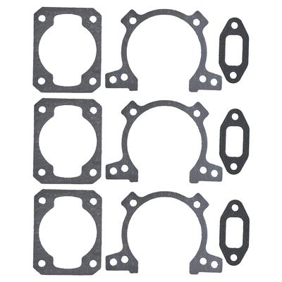 3set Gasket Kit for STIHL FS160 FS180 FS220 FS220K FS280 FS280 Crankcase Cylinder Exhaust Muffler Gasket 4119-007-1051