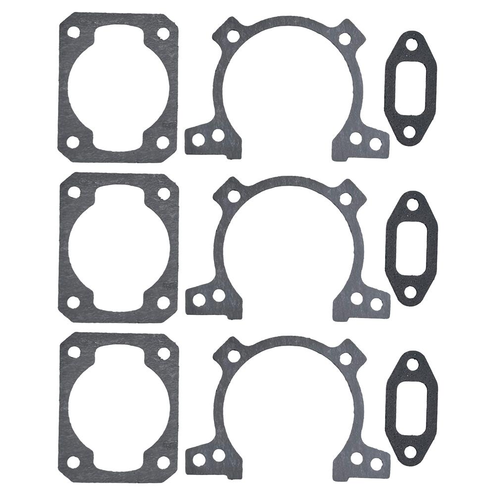 3set Gasket Kit for STIHL FS160 FS180 FS220 FS220K FS280 FS280 Crankcase Cylinder Exhaust Muffler Gasket 4119-007-1051