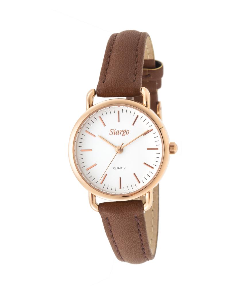 Sialeugo Sg-002-Rbr Caper Collection Women'S Leather Wristwatch