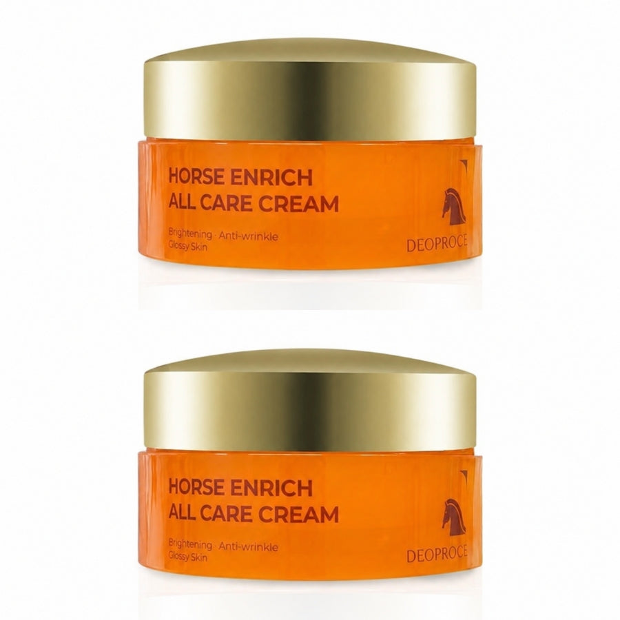 Deoproce Horse Enrich All Care Cream 100g*1Pc/2Pcs/4Pcs