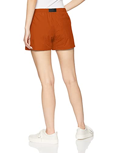 Kapelmuur Women's Stretch Shorts with Buckle Belt, Brick, kpsp020, Size 34 (equivalent to Japanese size XS)