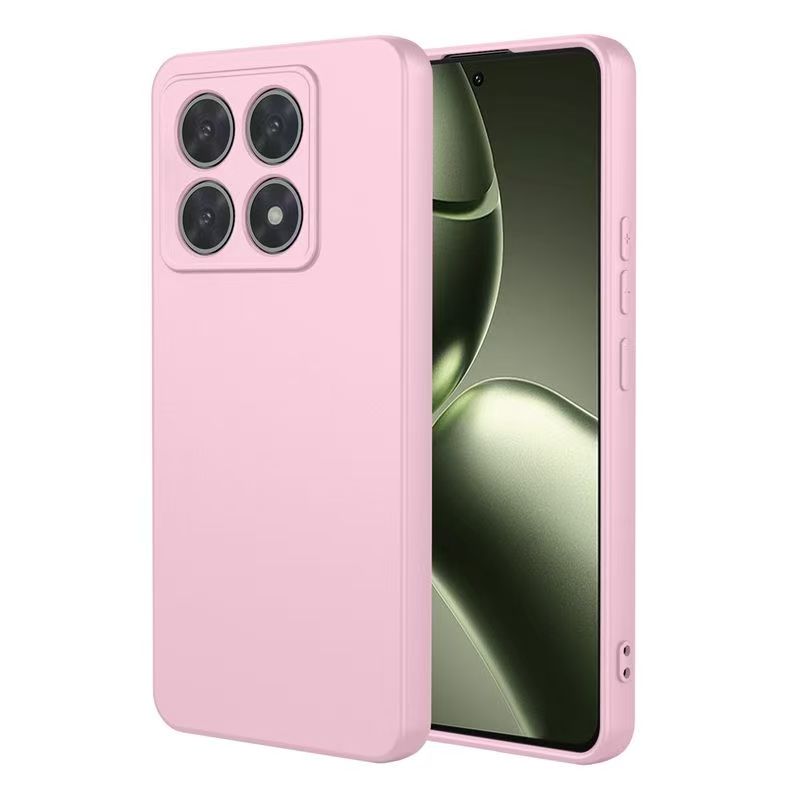 Luksusowe Etui z Płynnego Silikonu do Xiaomi Mi 14T 15T Pro Etui do Xiaomi 14T 15T Pro Matowe Miękkie Ochronne Tylne Etui