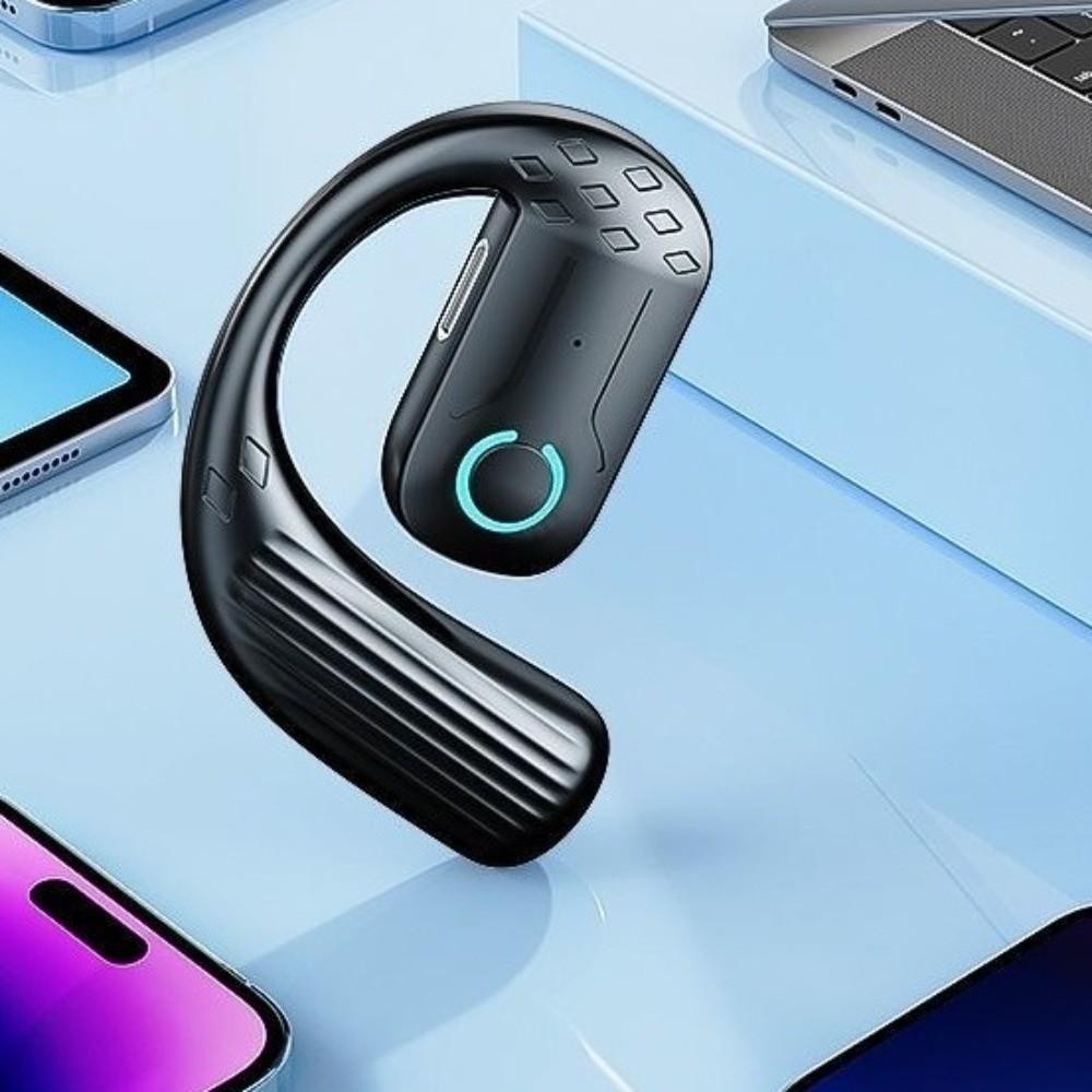 Long Standby Ear Hook Headset Surround Sound Bluetooth Headset  Handsfree Calling