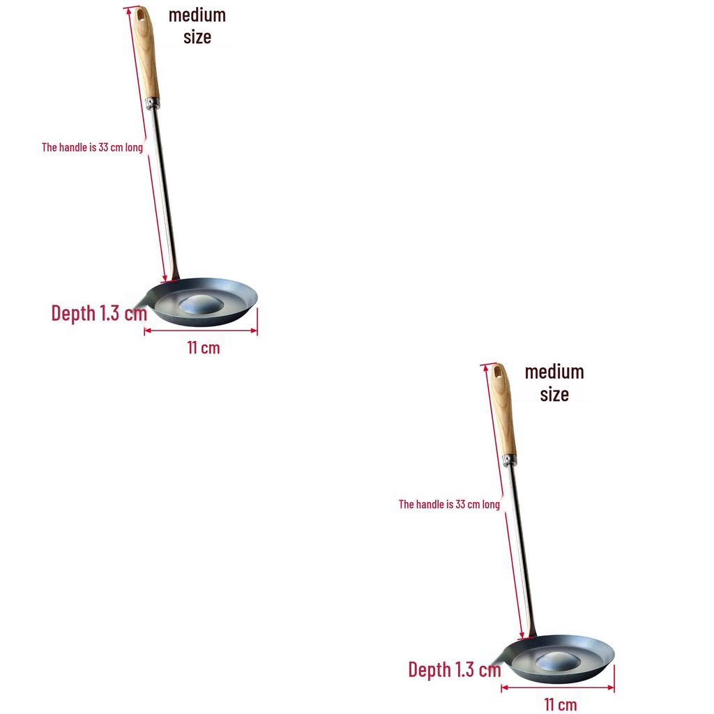 Commercial-Grade Large Fried Noodle Nest Ladle Mold