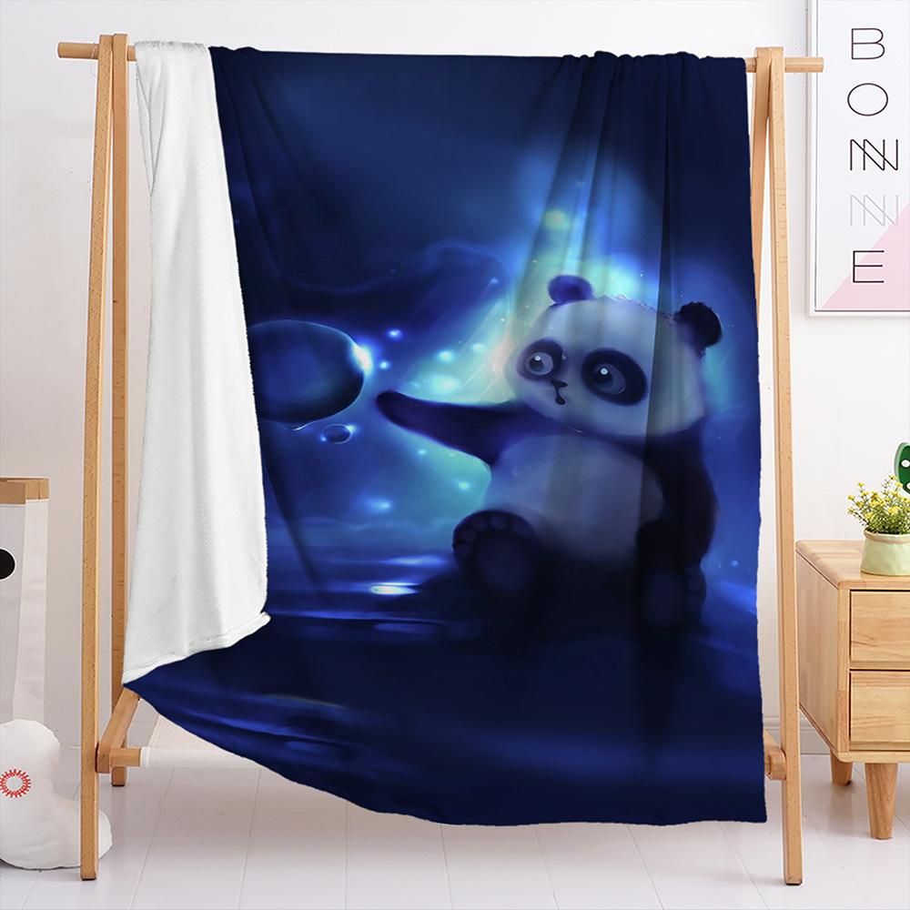 Decken Niedliche Panda Decken Flanell Schlafzimmer Büro Decken Überwurfdecken Für Alle Jahreszeiten