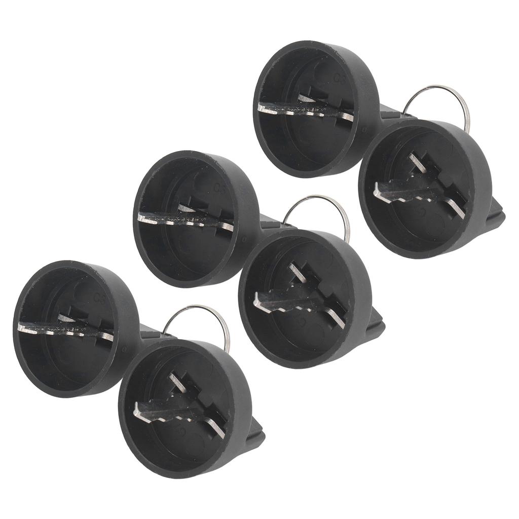 20PCS Single Cylinder Diesel Generator Starter Key Plastic Iron Engine Lock Ignition Start Key for