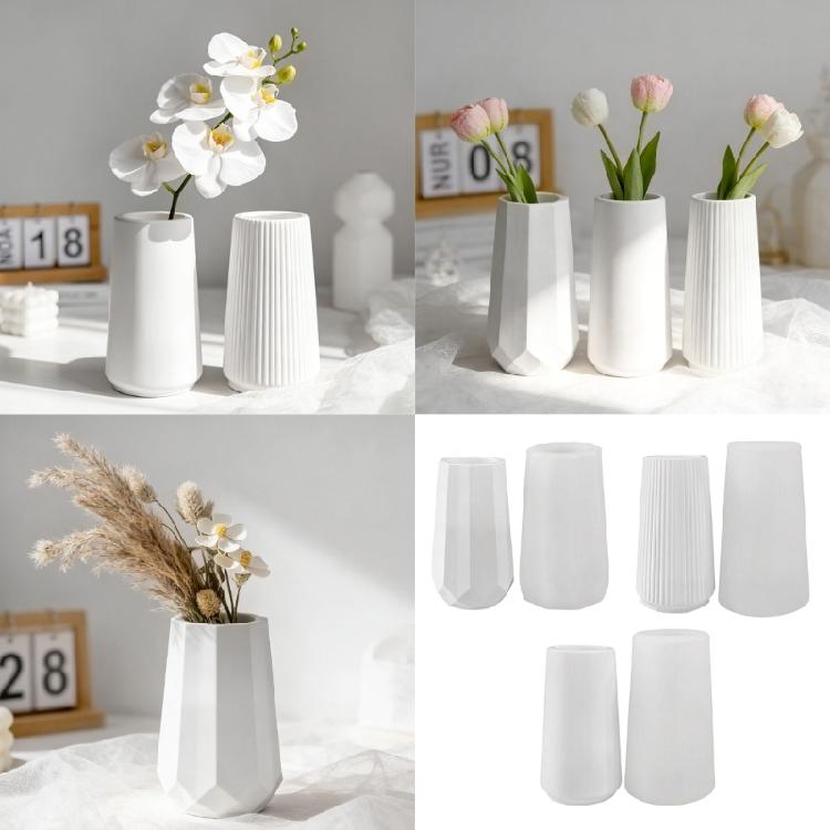 Multipurpose Silicone Mould For Crafting Beautiful Vases For Enthusiasts