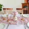 2 Pack Cheesecloth Table Runners Cheese Table Cloth Gauze Boho for Wedding Bridal Shower Baby Shower Party Table Decorations
