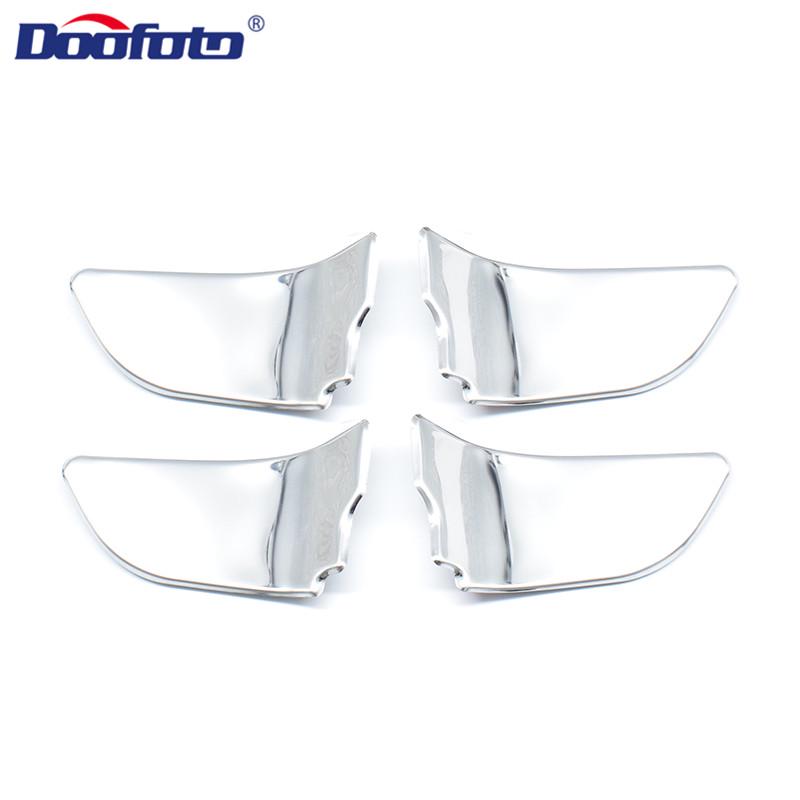 Doofoto 4pcs Car Door Interior Handle Cover Door Bowl Decorations for Subaru Forester Outback Legacy XV