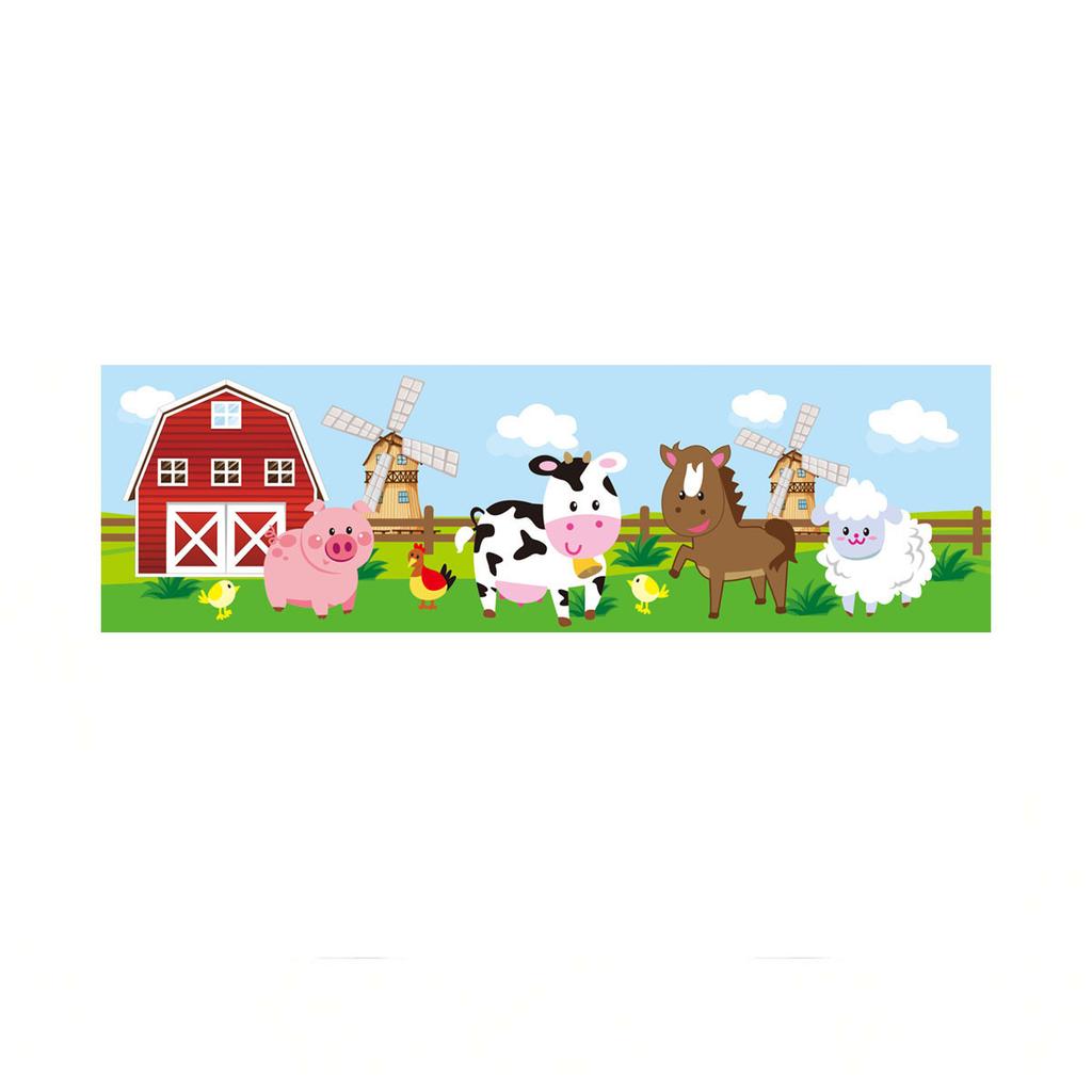 Cow Ranch Birthday Party Supplies Disposable Cutlery Paper Plates Paper Cups Paper Towels Girl Decoration Birthday Decoration