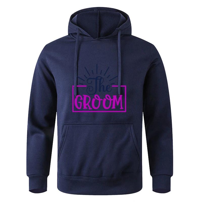 Men's Multi - Color Sports Fitness Printed Pocket Fashionable Casual Sweatshirt Pullover Hoodie