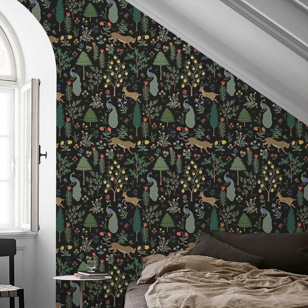 Selbstklebende Tapete Cartoon Schlafzimmer Tapeten PVC Echt Wasserdicht Abziehen Aufkleben Wandaufkleber Für Küche Heimdekoration