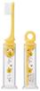 Skater Standing Jointed Toothbrush with Dental Medium Winnie the Disney Case, Bristles, 14.5cm, Pooh, Design, TRKS1-A