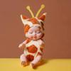 Miniature Sleeping Reborn Doll PVC Vinyl Kids Toy Gift Box