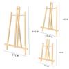 30cm/40cm/50cm Adjustable Tabletop Easel Lightweight Painting Display Holder  Students Artist