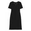 Womens/Ladies Damaisa Knee Length V Neck Short-Sleeved Dress