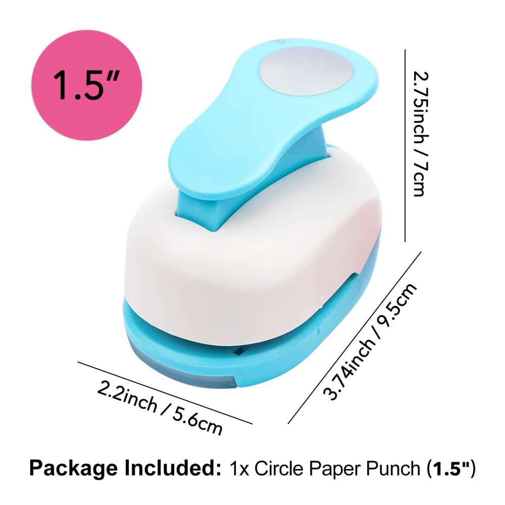 Circle Paper Punch - Create Perfect Circles for Handmade Craft Projects - Ideas for Scrapbooking, Card Making, DIY Photo Albums