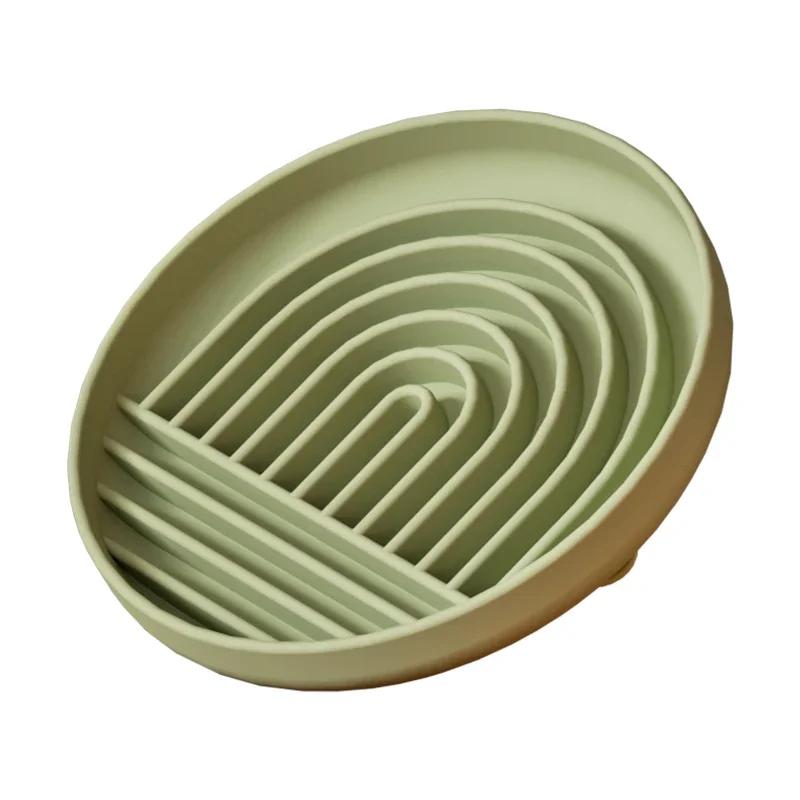 Slow Food Bowl Silicone Dog Lick Mat for Dogs Pet Slow Food Plate Non-sliping Pet Anti-choking Feeder Dog Food Bowl Pet Supplies