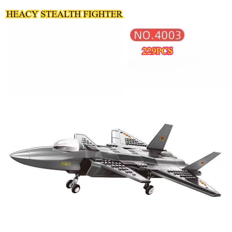 Military Sr-71 Blackbird Spy Plane F-15 Heavy Stealth Fighter Aircraft Soldier Building Blocks Airplane Model Brick Kids Boy Toy