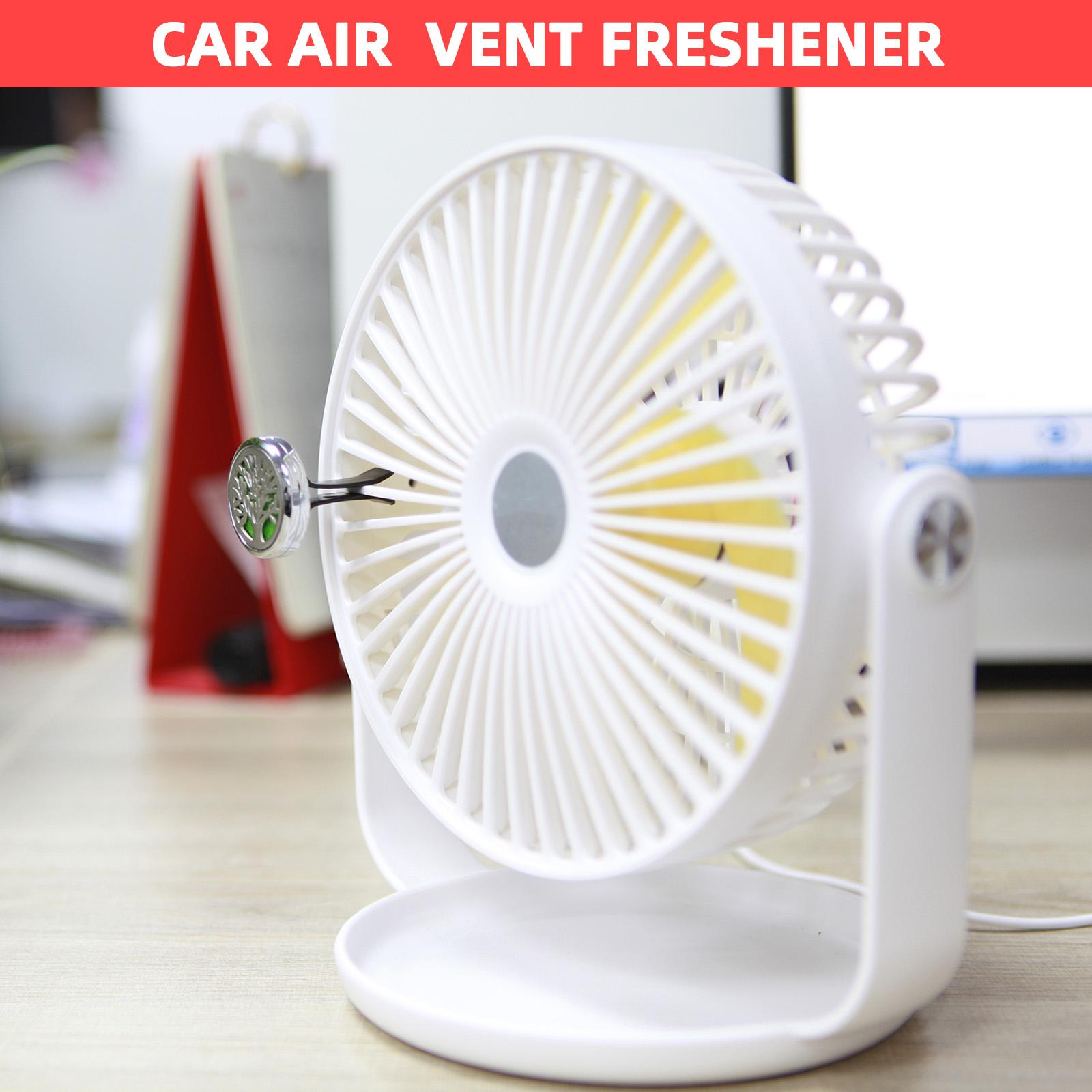 

Refillable Car Air Freshener Smell Perfume Diffuser Clip Auto Vent Essential Oil Stainless Steel Locket Car Interior Accessories