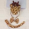 1/3/4/5Pcs Kids Girls Giraffe Costume Accessories Set Giraffe Ears Headband Bowtie Giraffe Tail Tutu Skirt for Animal Party