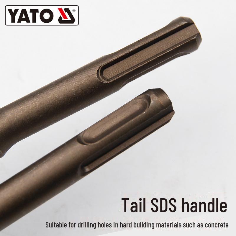 YATO SDS Extended Impact Hammer Drill Bit 14-25mm for Concrete and Cement Walls
