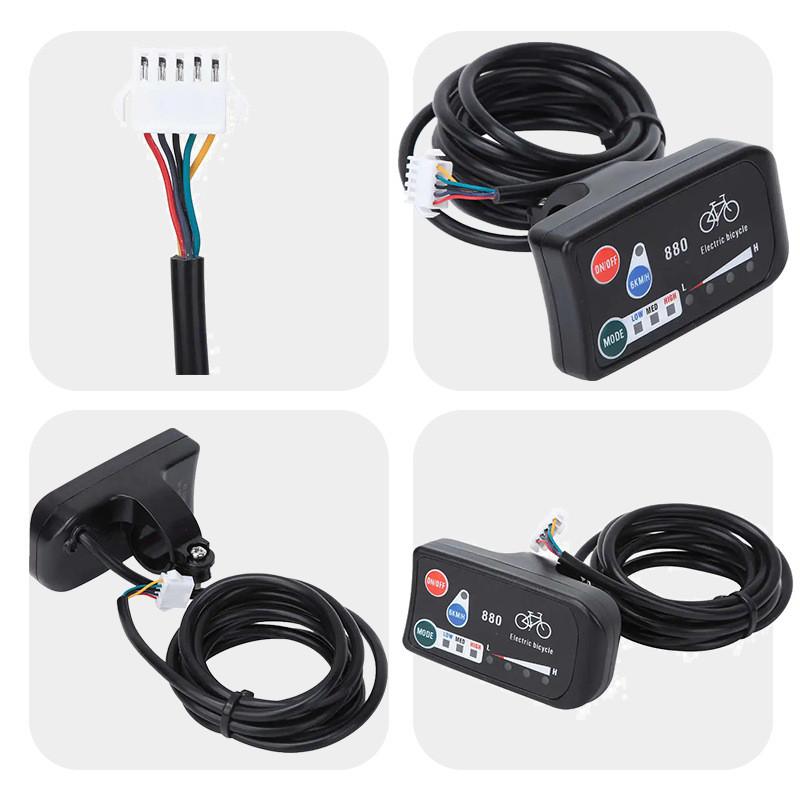 Mountain Bike Electric Assist Conversion With Display For Ebike Riders