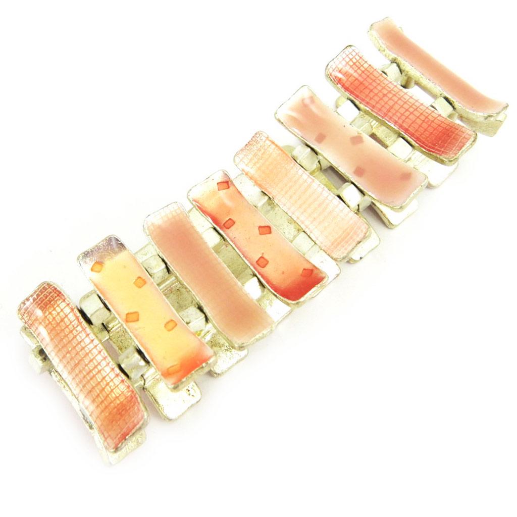 Les Trésors De Lily [A5045] - Designer Bracelet 'Baie De Soleil' Old Pink