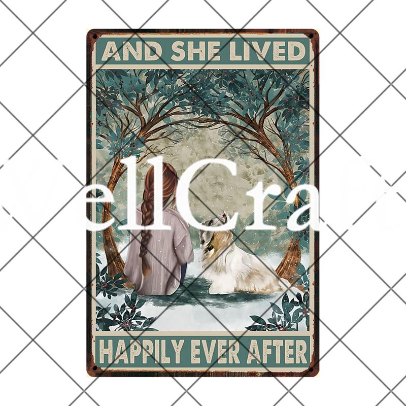 [ Wellcraft ] Pet Shih Tzu Dog You Are My Sunshine Beer Bath Shop Art Metal Tin Sign Wall Poster Iron Painting Pub D-14 20*30 CM
