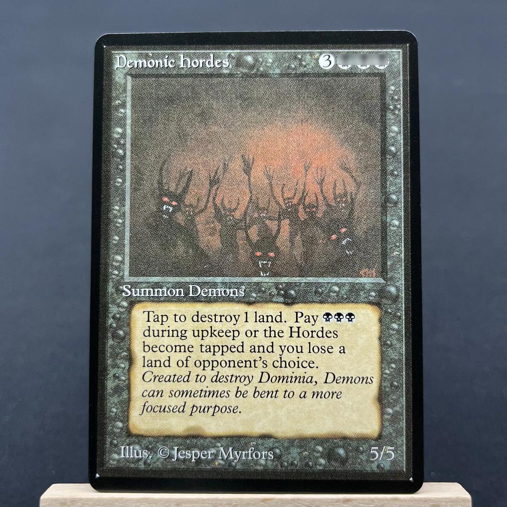 BETA NORMAL1-01 TCG Cards for Home Play magical Proxy Armageddon Vesuvan Doppelganger the Time Walk Balance Personal gather