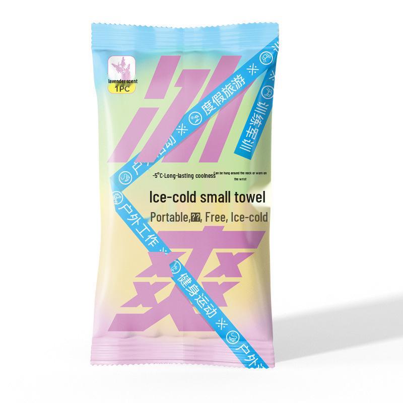 Portable Cooling Towel: Refreshing Wet Wipes for Outdoor Sports, Neck-Hanging Heat Relief