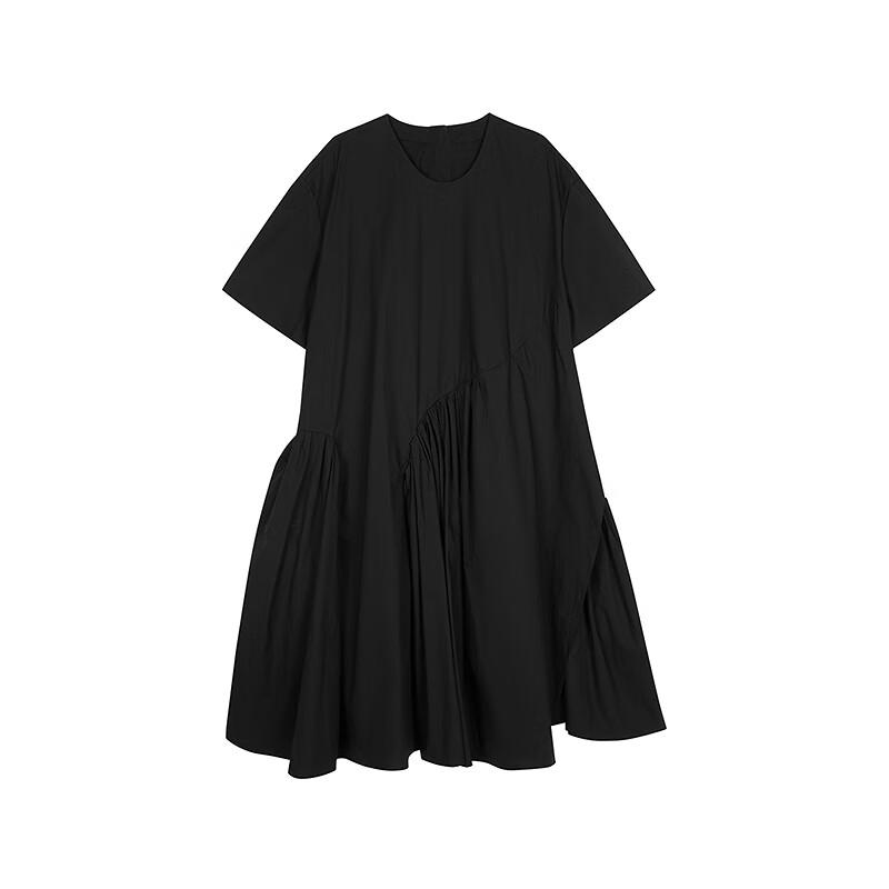 JNBY 2025 Summer Loose Short Sleeve Dress