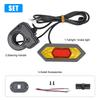 Electric Scooter Turn Signal Light Tail Lamp Brake Light with Steering Handle Compatible for MAX G30 Electric Scooter