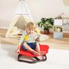 Planet-Shaped-kids Swivel Chair, Sensory Spinning Chair for Balance, Coordination Training, Red