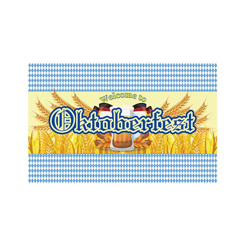 Oktoberfest Munich Background Cloth - Festival Party Atmosphere Photo Prop Decoration