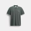 Signature Trim Polo In Organic Cotton Ivy