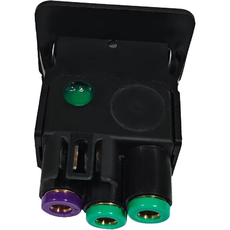 Air Suspension Dump Valve Switch, G90-6022-009BN G906022009BN Replacement Control Switch Compatible with Peterbilt