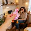 Soft Duck Toy 1/4Pcs Sugar Stress Ball Anxiety Relief Glitter Powder Squeeze Slow Return Stretchy Rising Relaxing Clear Pinch Fidget Animal Shaped
