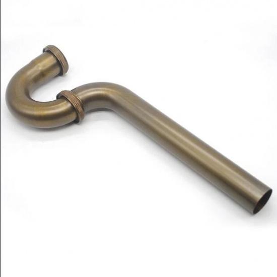 New Bottle Trap Brass Round Siphon