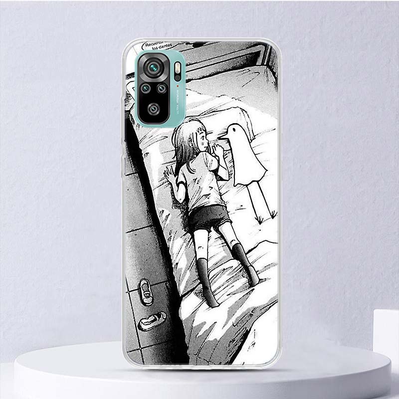 Oyasumi Punpun Soft Case For Xiaomi Redmi Note 14 13 12S 11S 10S 12 Pro Plus Phone Cover 11 10 11E 11T Note14 Shell Coque Note 1